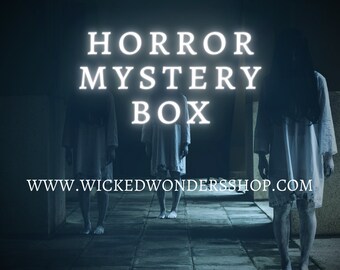 Horror Mystery Box, Halloween Mystery Box, Spooky Mystery Box