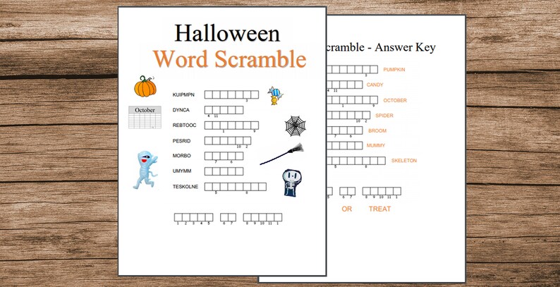 Halloween Party Pack, Halloween Games, Halloween Printables, Coloring Page, Halloween Bingo, Wordsearch, Halloween Crafts, I Spy, DIGITAL image 7