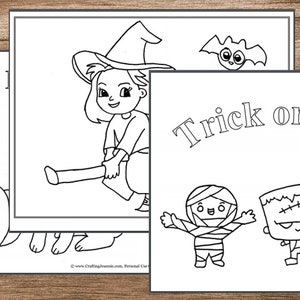 Halloween Party Pack, Halloween Games, Halloween Printables, Coloring Page, Halloween Bingo, Wordsearch, Halloween Crafts, I Spy, DIGITAL image 6