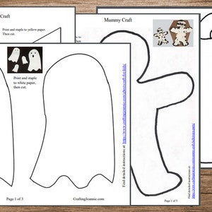 Halloween Party Pack, Halloween Games, Halloween Printables, Coloring Page, Halloween Bingo, Wordsearch, Halloween Crafts, I Spy, DIGITAL image 9