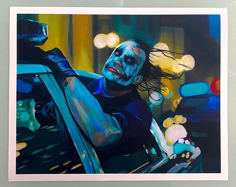The Joker Art Print - Giclee Paper Wall Art