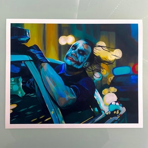 The Joker Art Print - Art mural en papier giclée