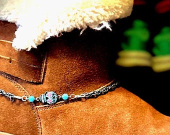 Jewelry for boots, Skull Charm