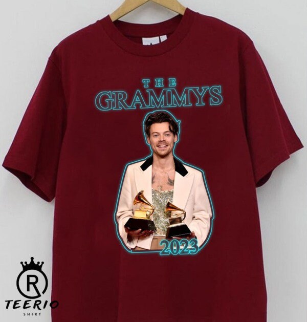 Discover Harry Grammy's 2023 Nomination Trophy Win Love on Tour T-Shirt