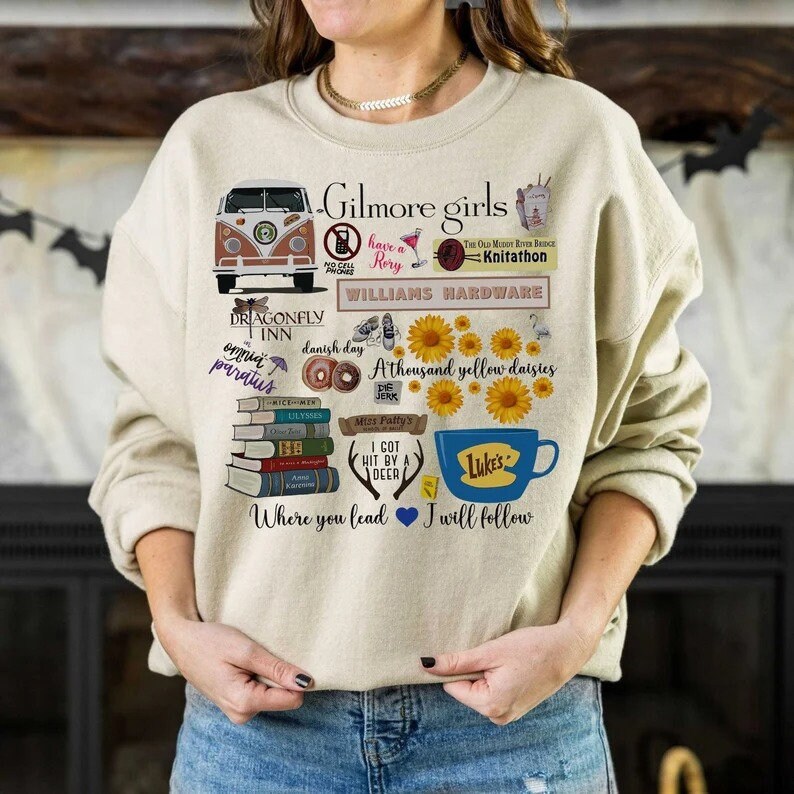 Gilmore Girls shirt, Lukes Diner Sweatshirt