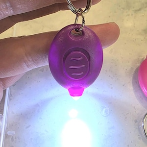 Flashlight Add-on Keychain for badge nightshifters