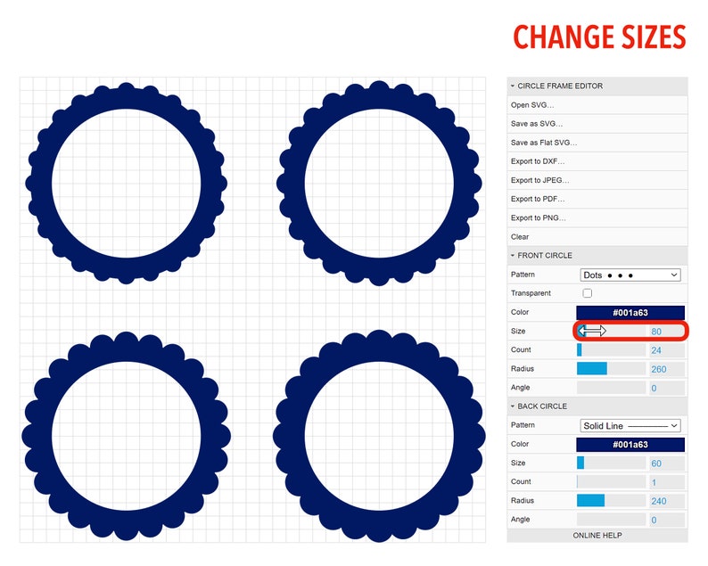 Download Editable Patriotic Circle Frames SVG Bundle Commercial Use ...