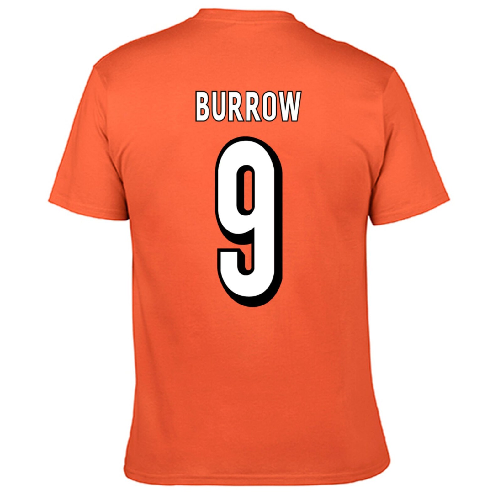 Joe Burrow 9 Cincinnati Bengals Team Custom Player Name & | Etsy