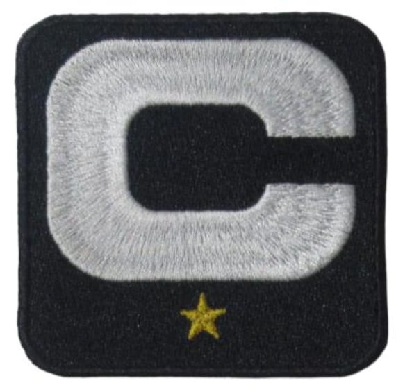 Caleb Williams Chicago Football Team 2024-25 Season 1-Star Captains Patch  Iron on Sewn On Navy Blue