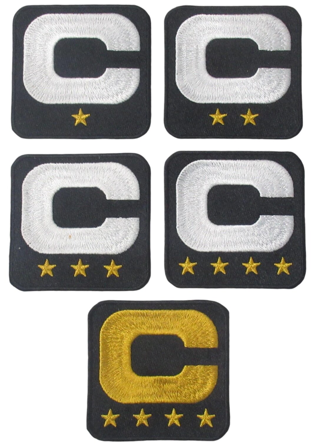 thumbnail image 2 of Philadelphia Eagles 2025-26 Season Captains Patch – Jason Kelce Jersey Patch (Black) 2 of 5