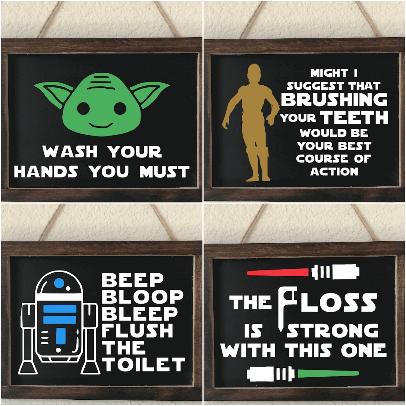 Star Wars Bathroom Star Wars Kids Bath Etsy