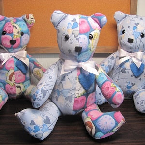 10-inch memory bear