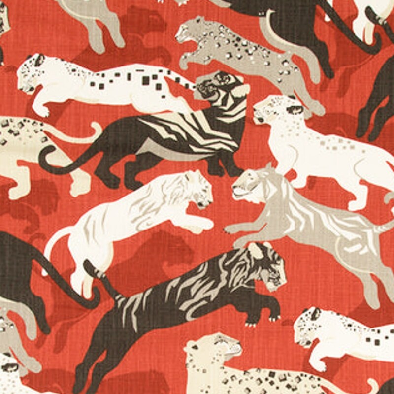 Tiger Fabric - Etsy