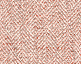 Eugenia blush Herringbone Diamonds Performance Fabric for Home Decorating and Upholstery