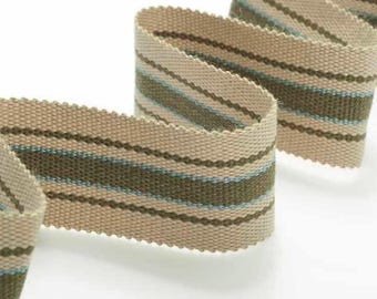 Burgess olive Stripe Trim Tape