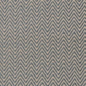 Steeplechase Chevron chambray blue Fabric for home decorating