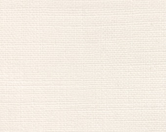 Ambrose Linen Blend ivory Fabric for Home Decorating