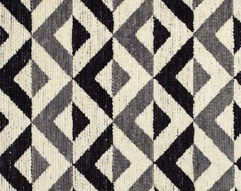 Diamond Shadows Chenille Fabric for Home Decorating and Upholstery
