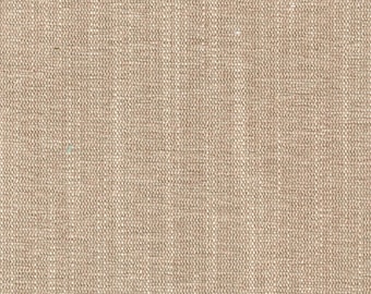 Jamison Crypton toast Faux Linen Performance! Washable!  Fabric for upholstery and home decorating