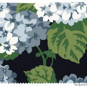 Hydrangea Print Fabric for Home Decorating