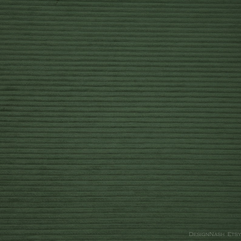 Kensington Green Crypton Corduroy Fabric for Upholstery - Etsy