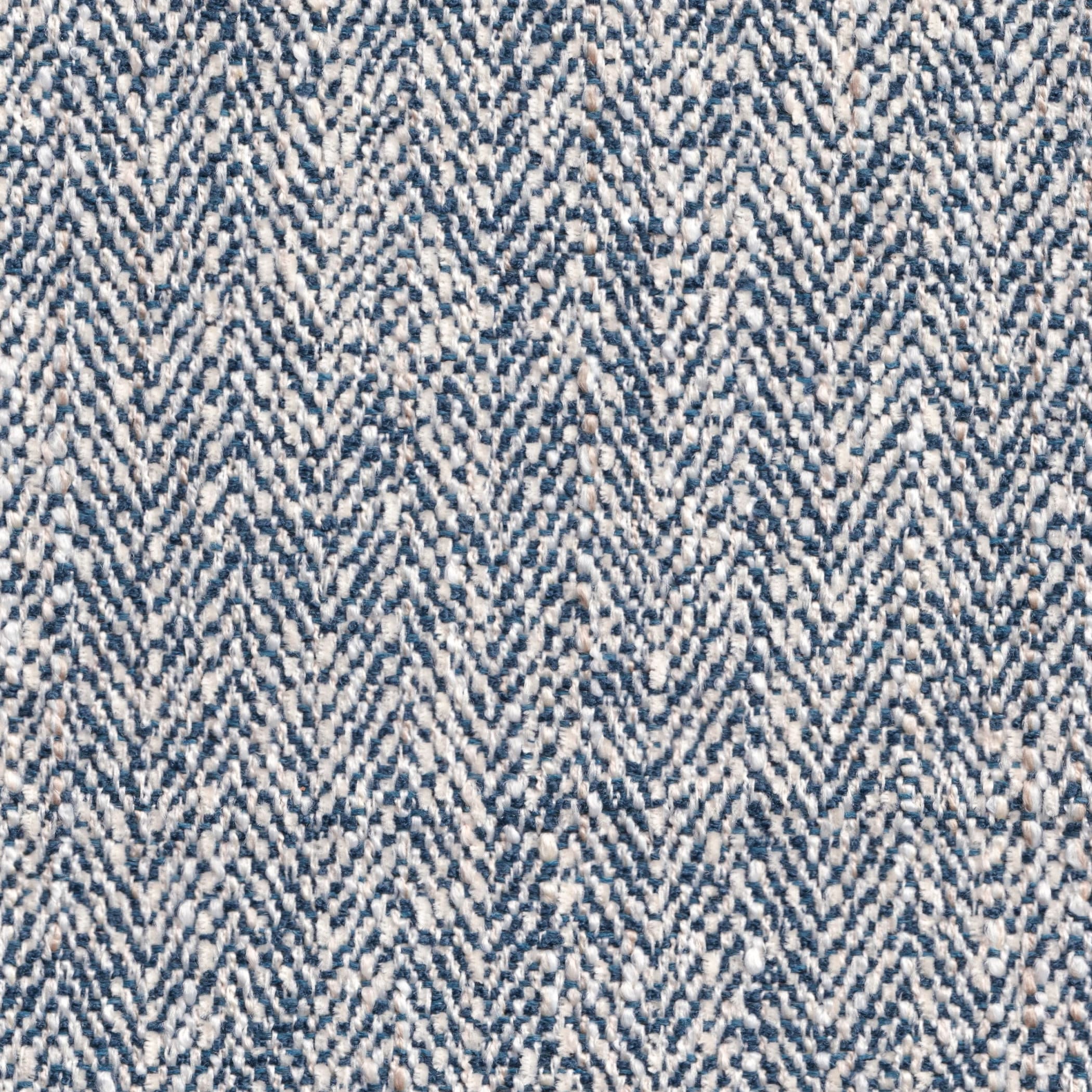 Fenway Rustic Herringbone bay blue Washable Fabric for Upholstery and Home Decorating