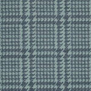 Casey Houndstooth Plaid Washable! Performance! Fabric for Upholstery and Multi-purpose use