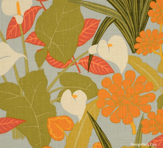 Honolulu Tropical Fabric for Home Decorating and Upholstery yards