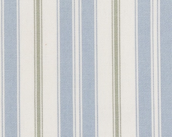 Serenity Stripe blue 3-30 yards Fabric for home decorating