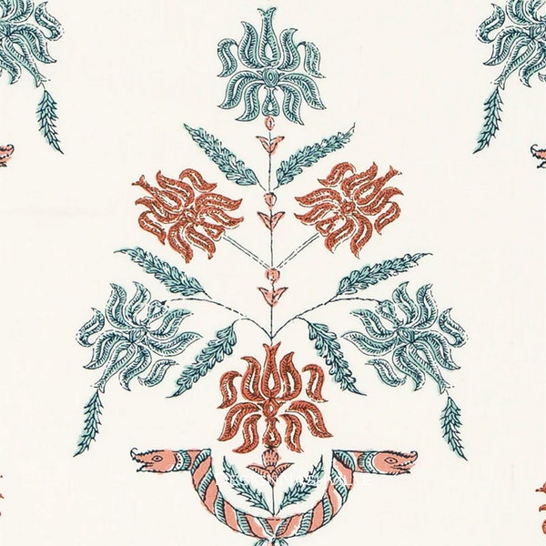 Norwegian Herald Printed Fabric for Home Decorating