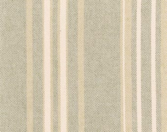 Sand Down Stripe spring green Washable Fabric for Home Decorating and Upholstery