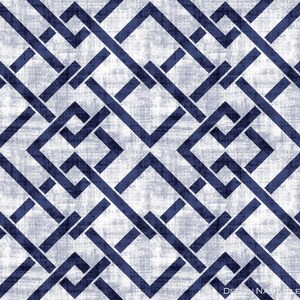 Sapphire Trellis Fabric for Home Decorating and Upholstery