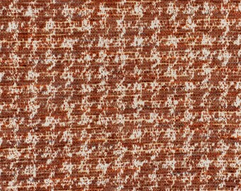 Van Dyke Houndstooth cinnamon Washable! Fabric for Upholstery and Home Decorating