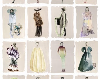 Couture Window Panes Wallpaper