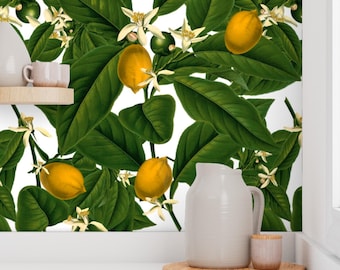 Positano Lemons Wallpaper