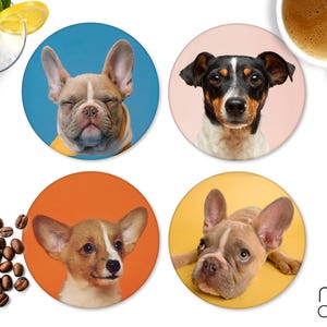 Custom Coasters | Personalized Coasters | Personalized Photo Coasters | Coaster Gift | Housewarming | Coasters small gift | Christmas Gift