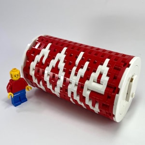 Coca-Cola-Dose aus LEGO® Steine - 375+ Teile, in Lebensgröße, zusammengebaut und versandfertig