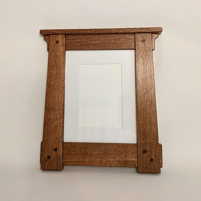 Craftsman / Mission Style 8x10 Picture Frame frame 004 - Etsy