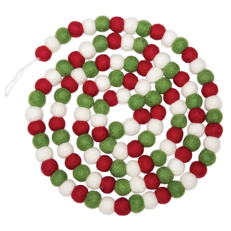 Pom Poms 400 Pieces 6 MM Tiny Balls for Crafts Choose Mixed Color, Red,  Green, White or 3 Color Christmas Mix Ornaments, Family Crafts 
