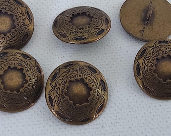gouden knopen (6) etnisch ontwerp