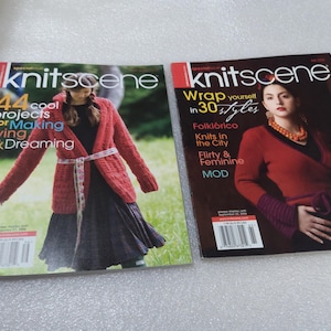 knitscene (2) knitting magazines