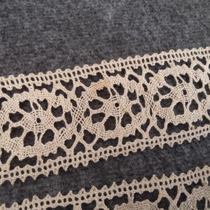 vintage lace (118&quot;) ecru cotton