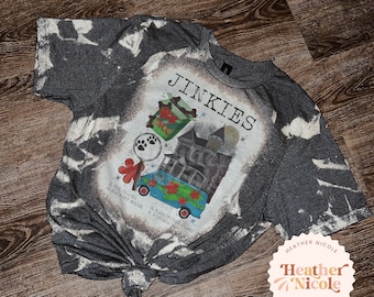 Mystery Gang / Dibujos animados, años 90, Velma, Shaggy, Fred, Daphne / Camiseta desteñida / Retro, Vintage, Merchandising, Regalo /