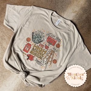 HSM | Troy, Gabriella, Sharpay, Nostalgia | T-Shirt | Retro 2000’s, Y2K, Vintage Merch, Gift |