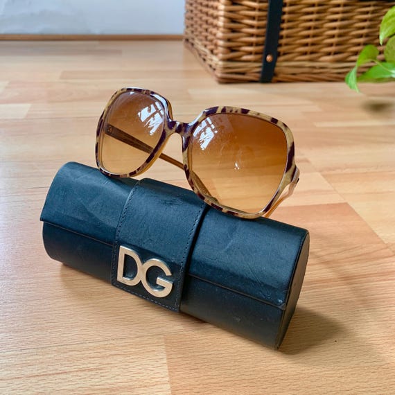 Dolce & Gabbana Truevintage Y2K Oversized Tortoiseshell  display picture 2