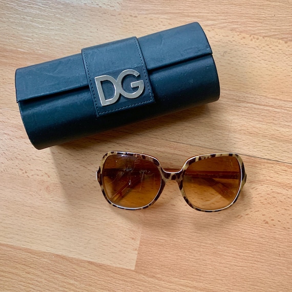 Dolce & Gabbana Truevintage Y2K Oversized Tortoiseshell 