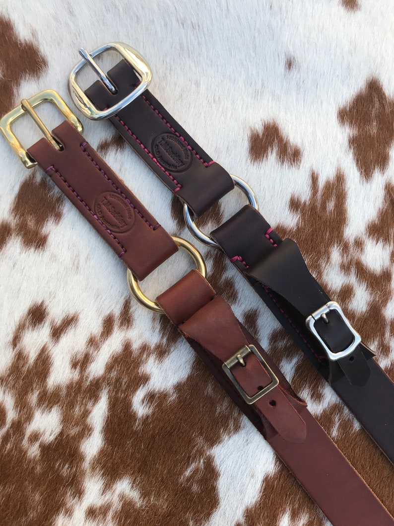 Australian hobble belt with folding pocket knife pouch. Single Etsy