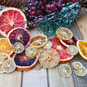 Dried Citrus Slices -All Natural Dehydrated Citrus Fruit-Home Decor-Grapefruit,Oranges,Blood orange,Lemons,limes-Citrus Wedding Decorations