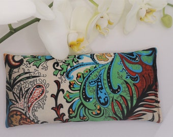 Silk Eye Pillow, Spa Gift for her, Lavender and  Flax Seed Eye Mask, Perfect Mothers day Gift