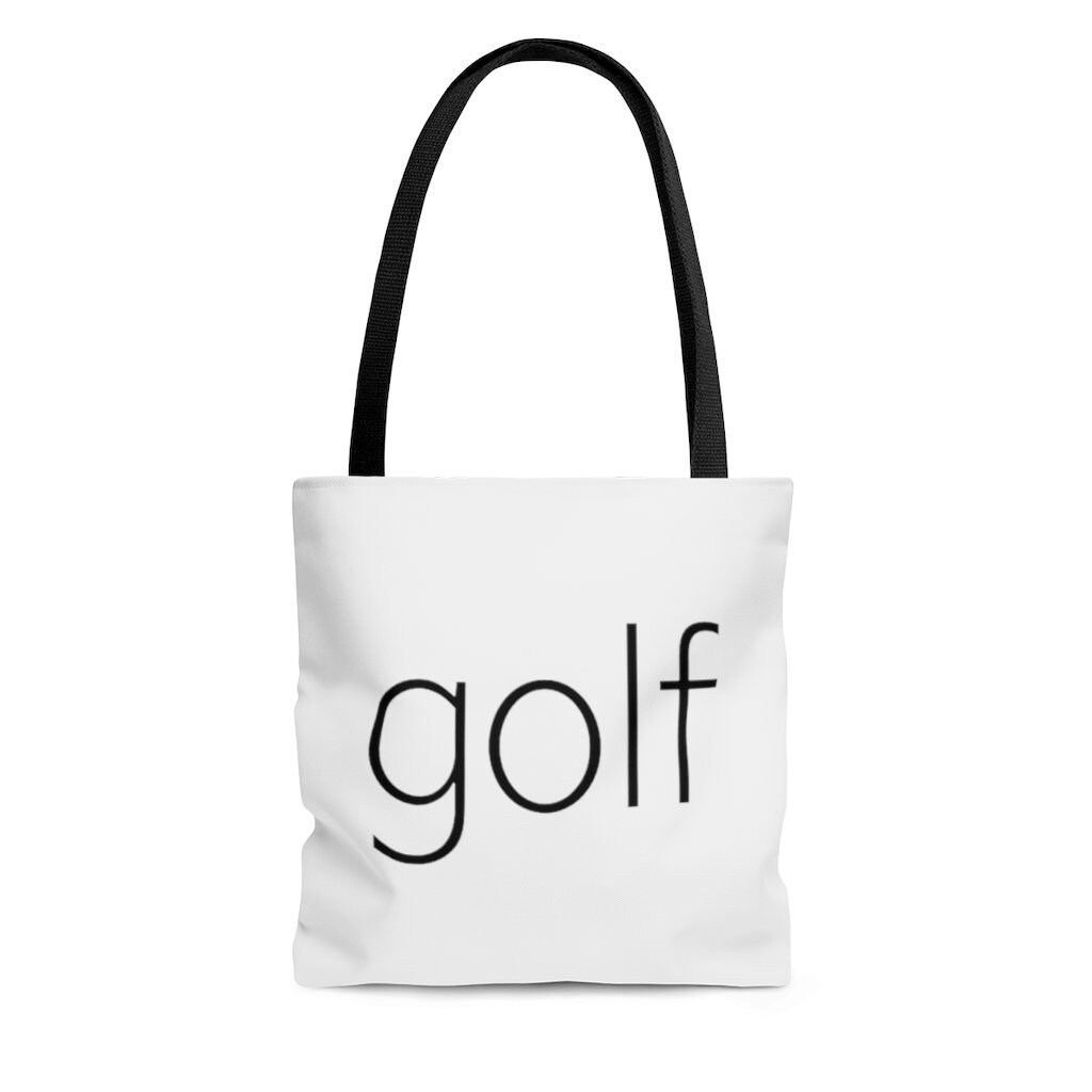 Golf Tote Bag Golf Ladies Tote Bag Golfer Tote Bag | Etsy